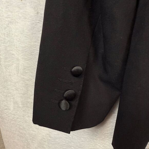 NWT The Suit Shop Black Shawl Tux Jacket Slim Size 42 R - Picture 5 of 7